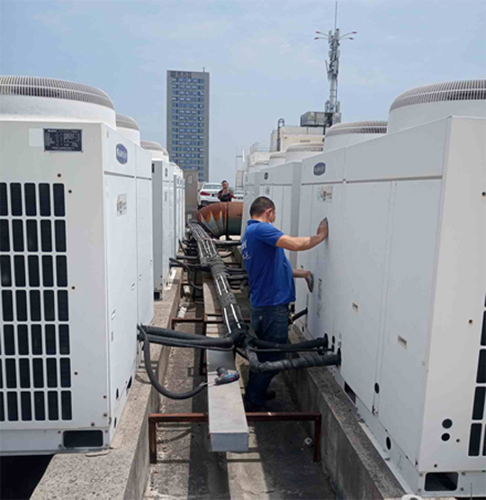 凤阳中央空调制热和不制冷系统维修方法